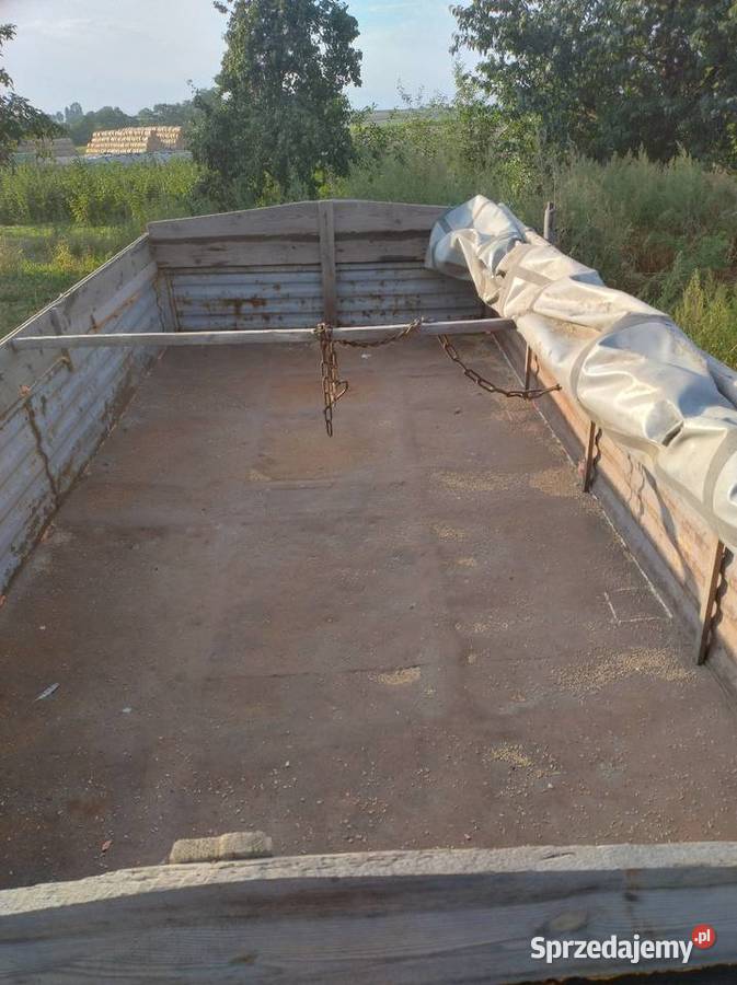 Sprzedam przyczepę jednoosiową 45 tony Ostrowiec Świętokrzyski