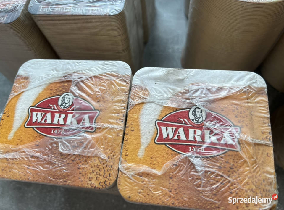Podkładka pod piwo napój kubek piwna WARKA ok Jasło sprzedam