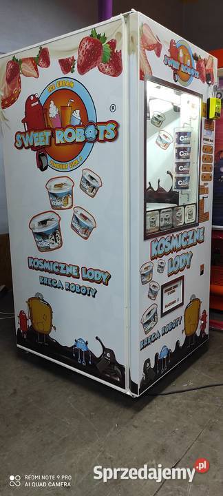 automat maszyna vendingowa do sprzedazy lodów w śląskie Bielsko-Biała