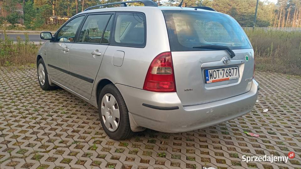 Toyota Corolla 2003 salon Polska klimatyzacja mazowieckie Warszawa