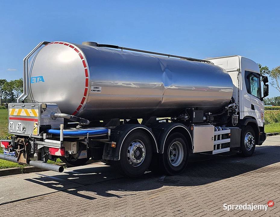 Cysterna do mleka wody pitnej Scania