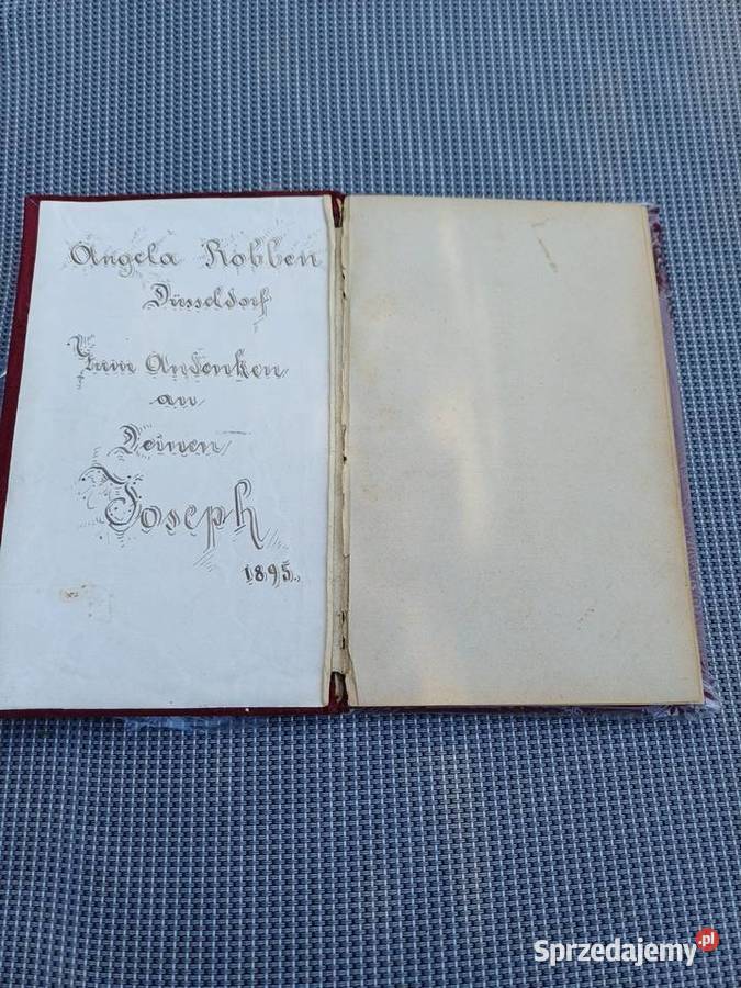 Tytuł
Stary niemiecki pamiętnik Poesiealbum Radomsko