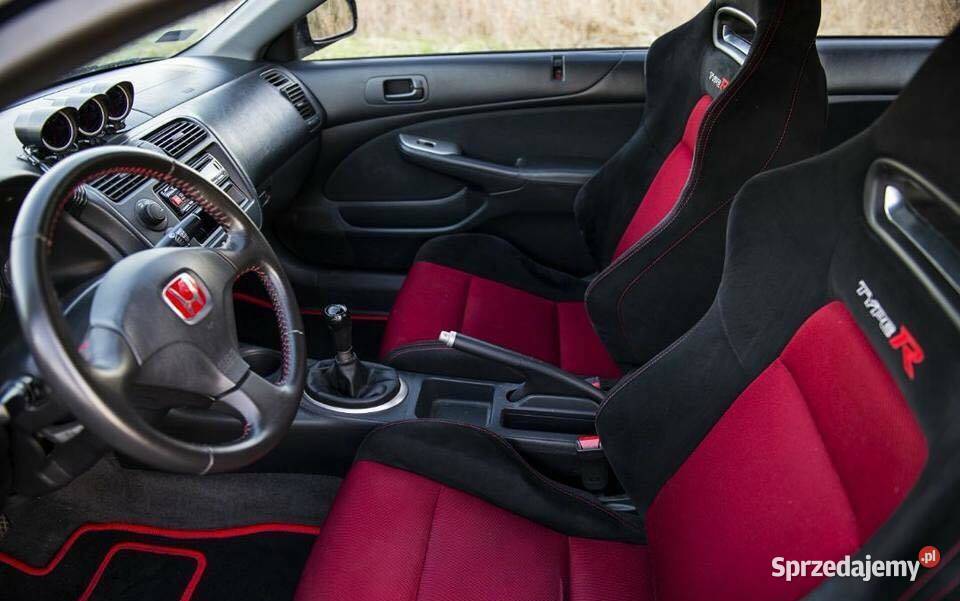 HONDA CIVIC 7 COUPE TURBO Zarejestrowany w Polsce Zduńska Wola