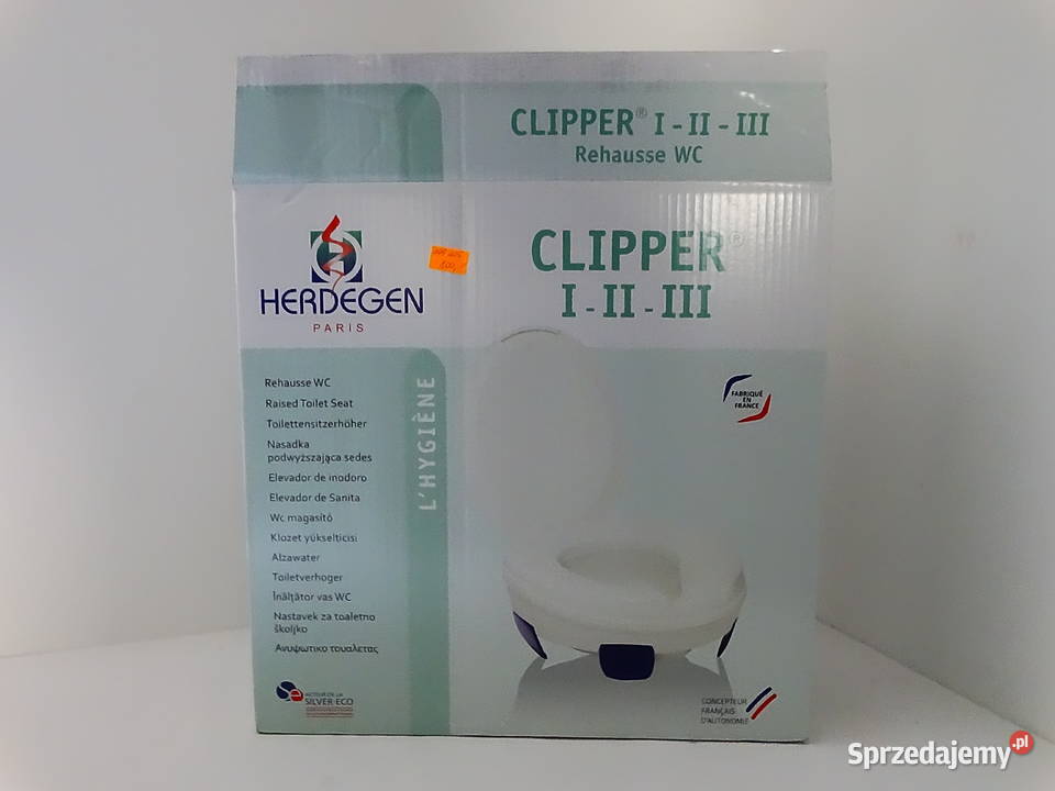 Nasadka podwyższająca sedes Clliper II 500410 Biłgoraj