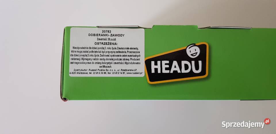 Trio logic game Headu układanka zawody puzzle Edukacyjne Warszawa