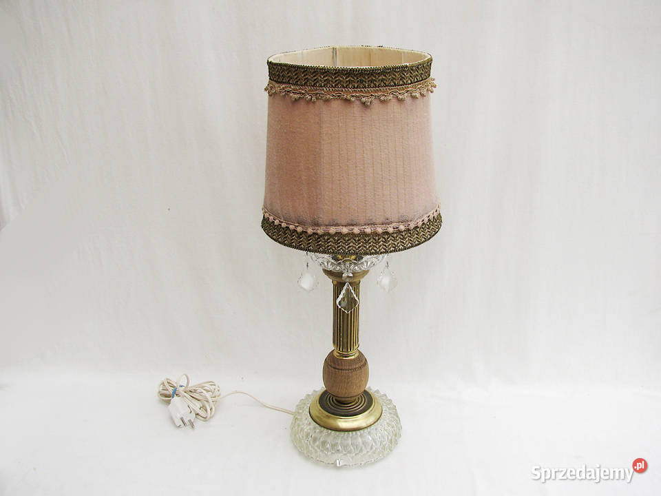 Stara Lampka nocna kryształki Szczecinek