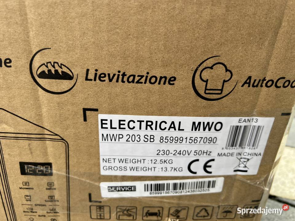 Kuchenka Mikrofalowa Whirlpool MWP203SB małopolskie Izdebnik