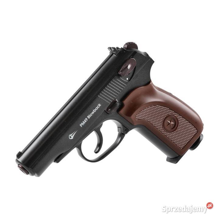 Pistolet wiatrówka Borner PM49 Blowback 45 mazowieckie