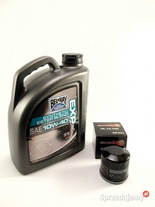 Olej z filtrem BELRAY 10w40 CBR Hornet Bandit Golina Wielka sprzedam