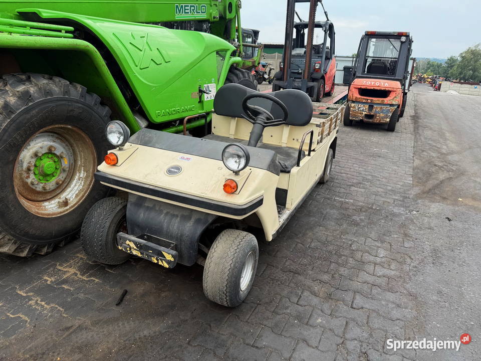 wózek platformowy elektryczny MELEX 48V długi z łódzkie Działoszyn