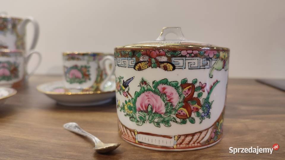 Serwis do kawy porcelana chińska Vintage Bydgoszcz
