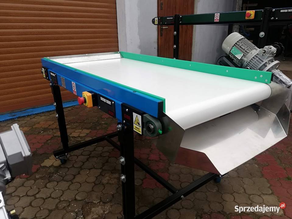 Przenośnik taśmowy taśmociąg prosty łamany LZ Produkcja Łowicz sprzedam