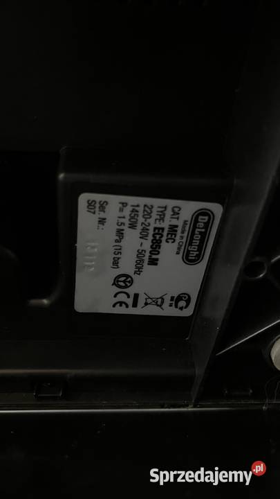 DeLonghi Delonghi EC850M Automatic Cappuccino Kłodawa