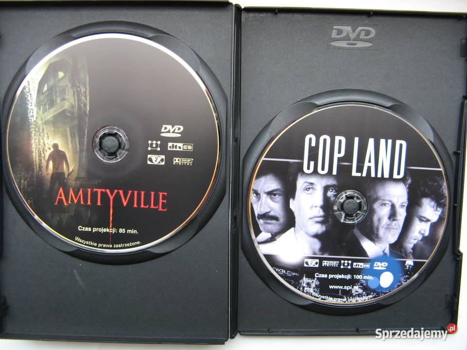 DVD Amityville Cop Land polski lektor wielkopolskie Poznań sprzedam