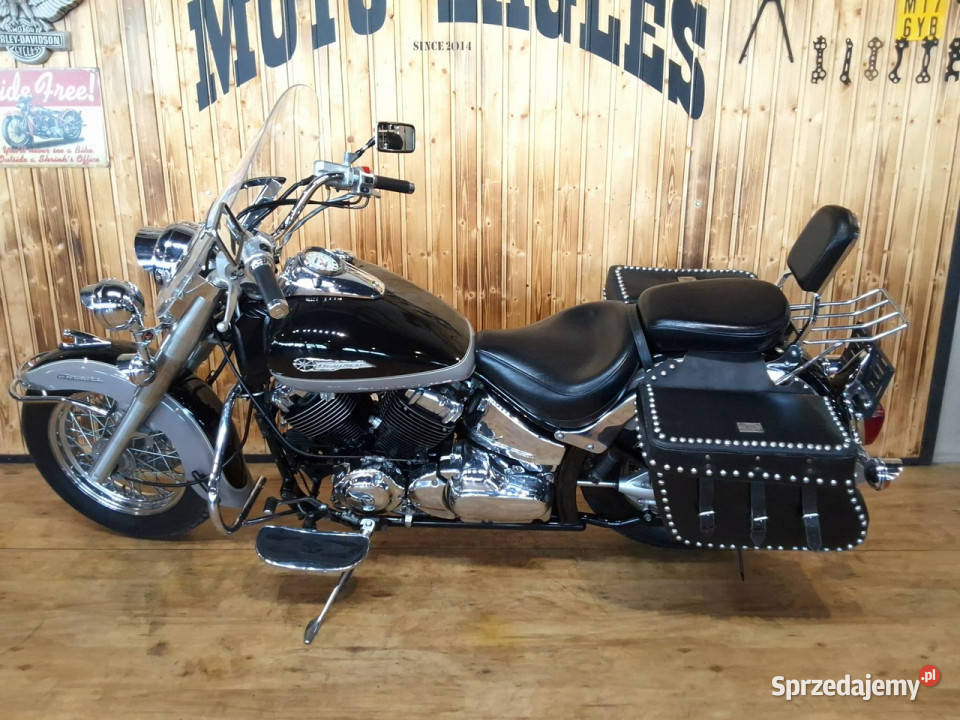 Yamaha Drag Star Ładne brzmienie yamaha raty kup 650cm3 Bicz