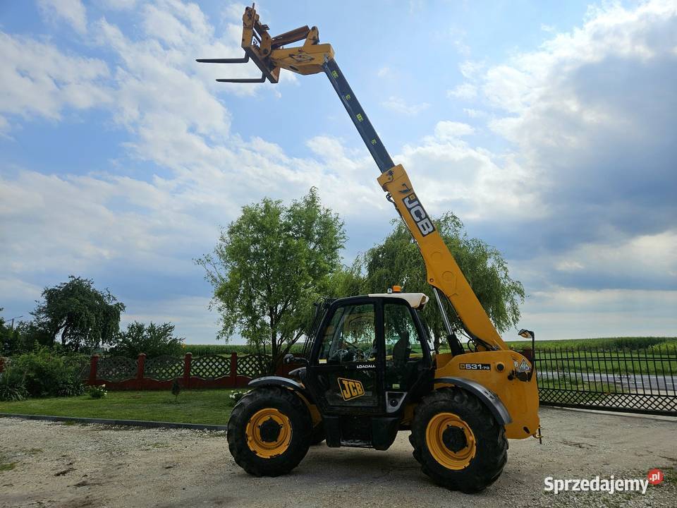 JCB 53170 ŁADOWARKA TELESKOPOWA 2012 Napęd 4x4 JCB Płock sprzedam