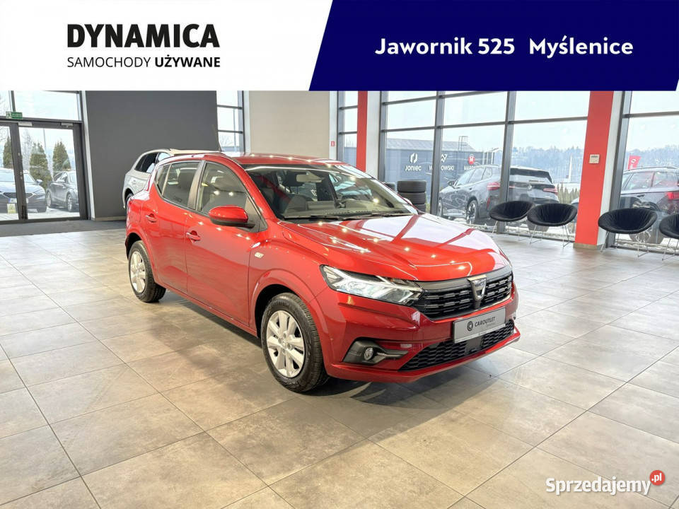 Dacia Sandero 10TCe 91 M6 2021 r salon I Myślenice