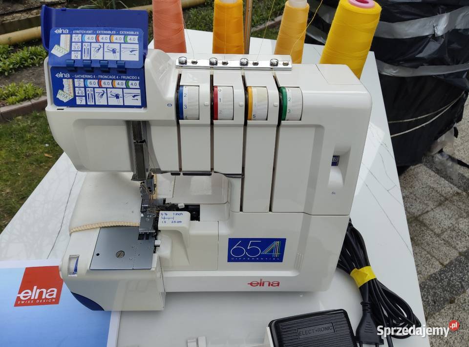 Owerlok Elna 654 Częstochowa