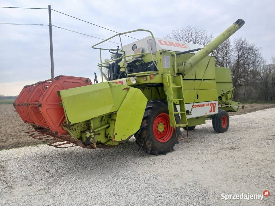 Kombajn Claas Dominator 38 z Niemiec Do kombajnów