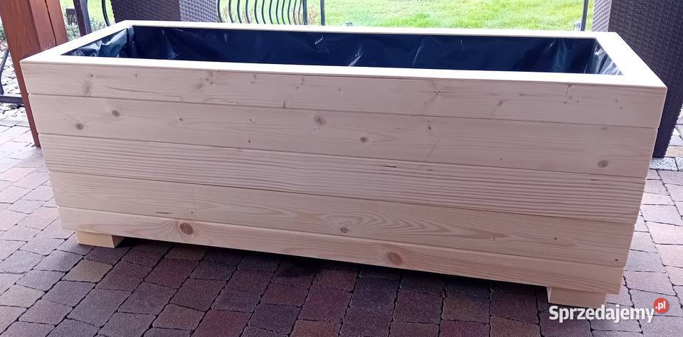 Doniczki drewniane małopolskie Bulowice sprzedam