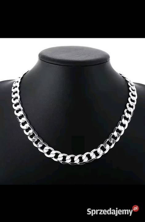 Łańcuszek srebrny nowy wielkopolskie Ostrowite Prymasowskie