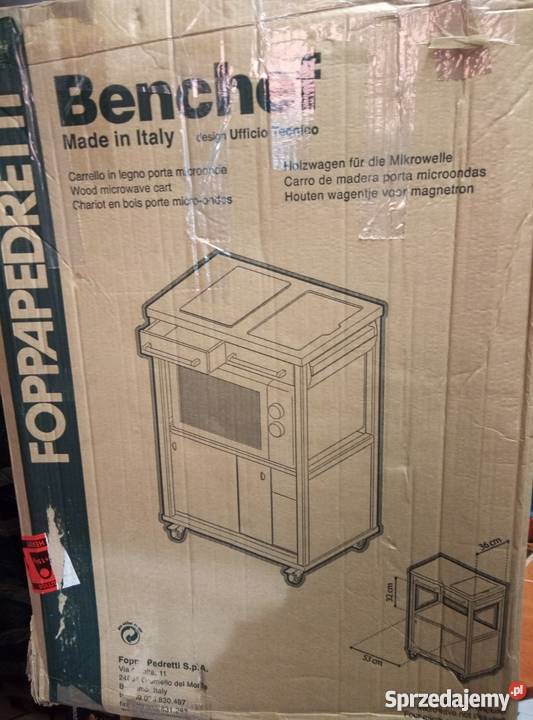 Wyspa szafka na kółkachBenchef Carrello śląskie Wodzisław Śląski