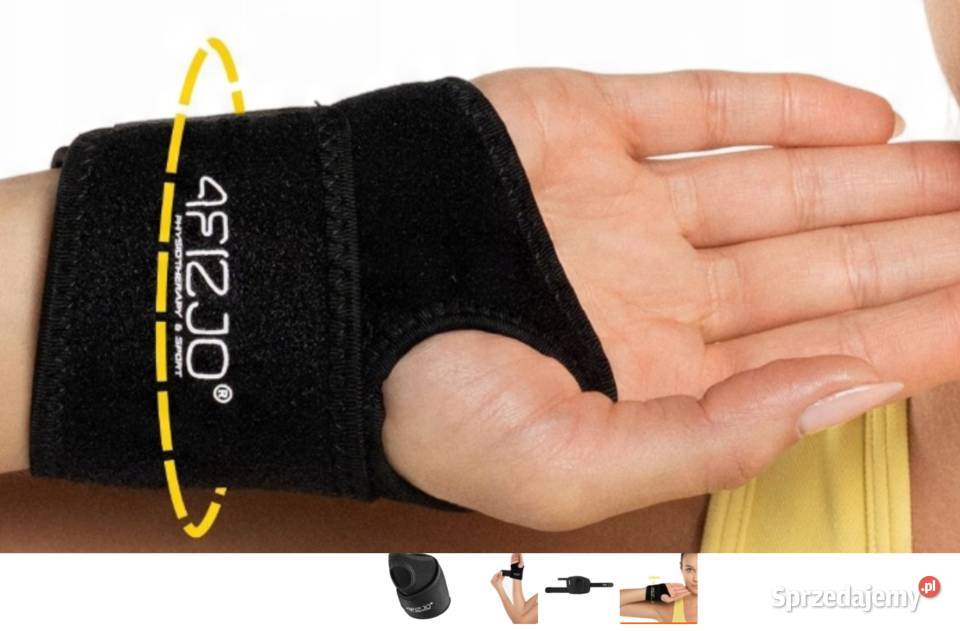 Orteza nadgarstka uniwersalna wygodna tania Sprzęt rehabilitacyjny i ortopedyczny dolnośląskie Syców