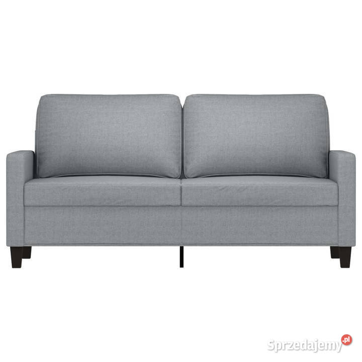 Sofa 2osobowa jasnoszara 140 tapicerowana mazowieckie Warszawa sprzedam