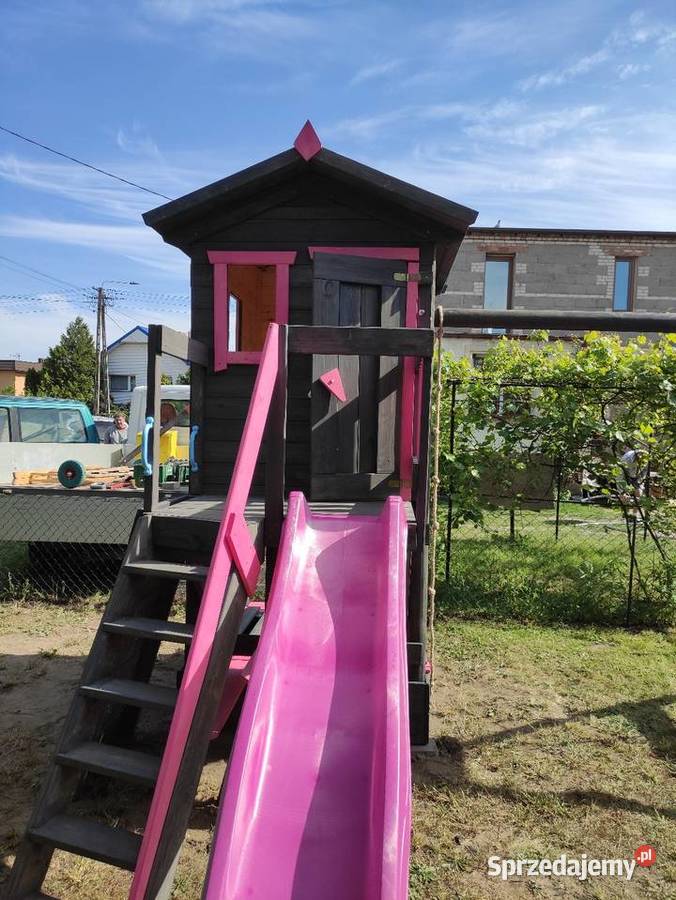 Plac zabaw huśtawka ślizg piaskownica Warszawa