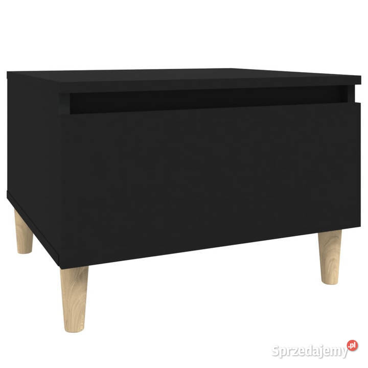 Stolik boczny czarny 50x46x35 materiał mazowieckie Warszawa
