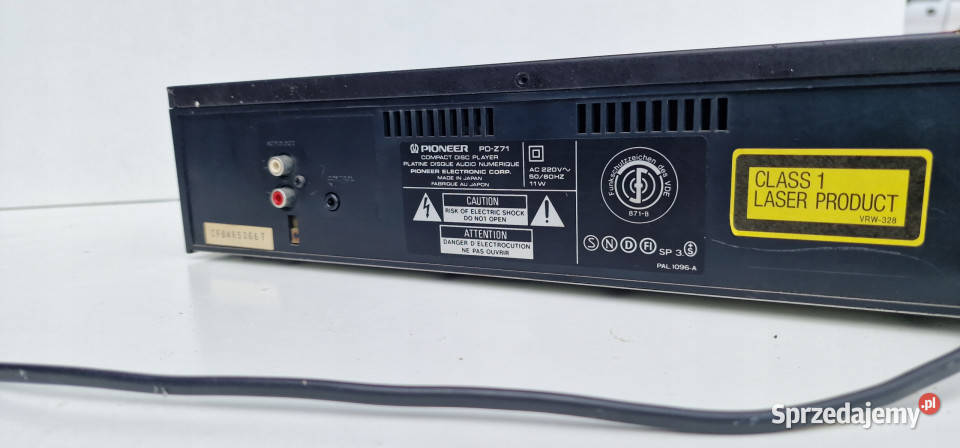 Pioneer PD Z 71 PDZ71 cd player Międzychód