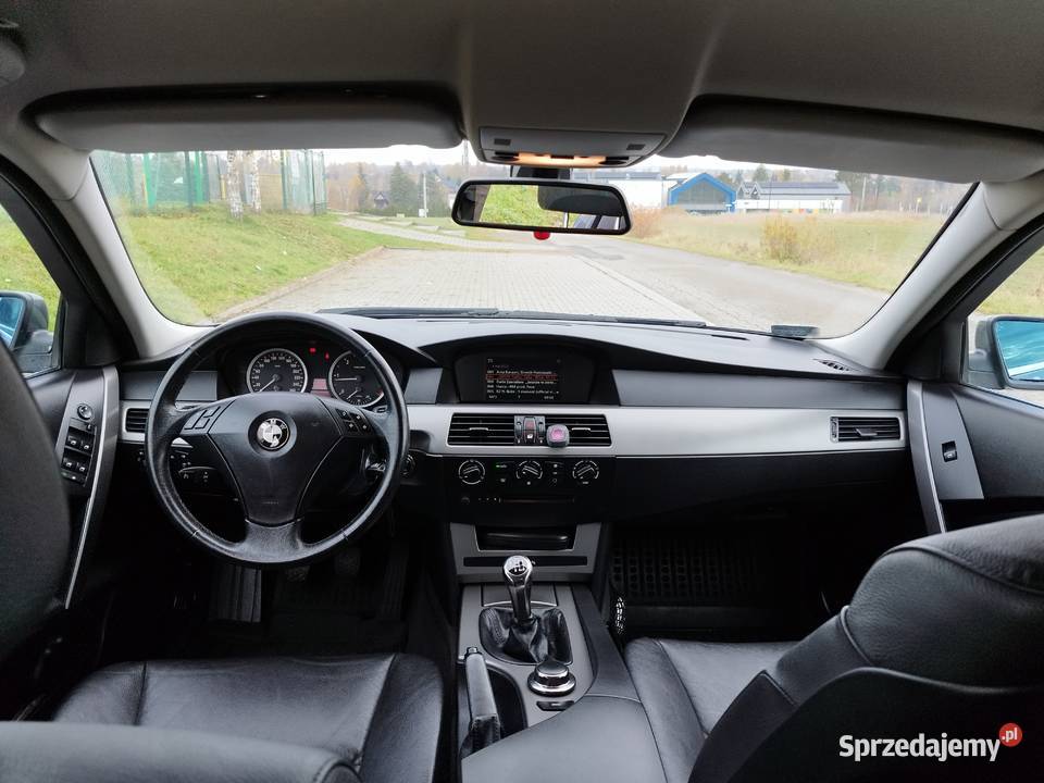 Sprzedam BMW E61 520D 190 gniazdo AUX Samochody osobowe Myślenice