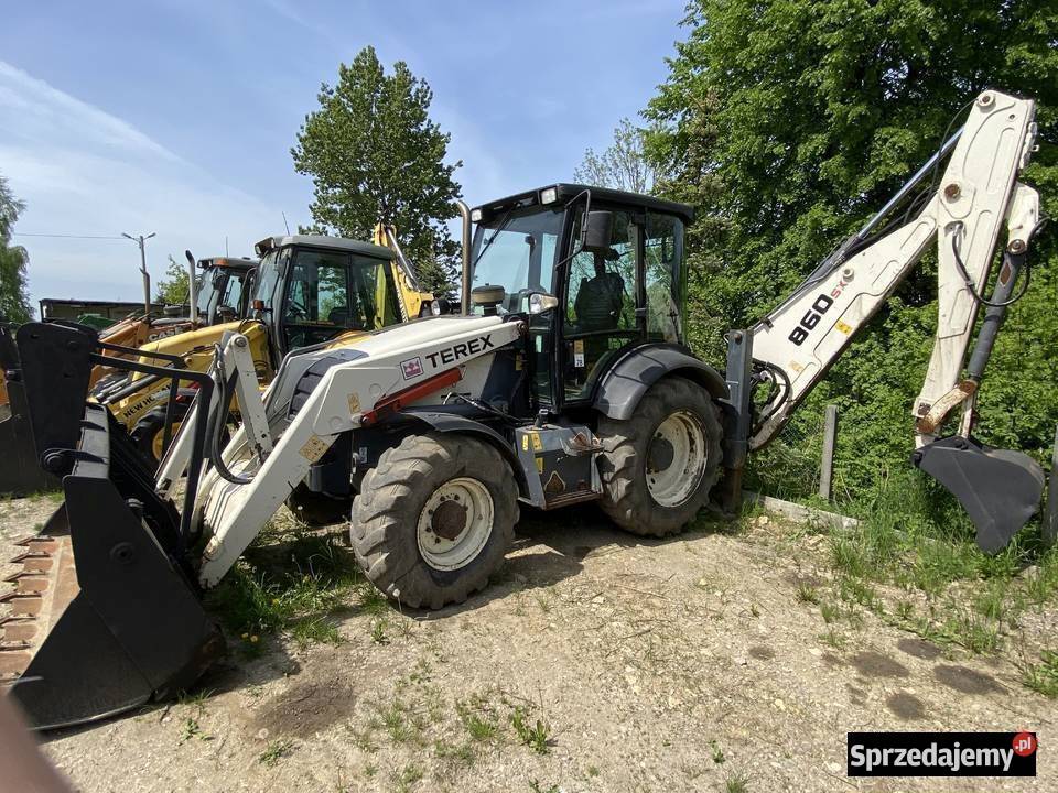 Koparkoładowarka Terex 860SX 2011r Gotkowice