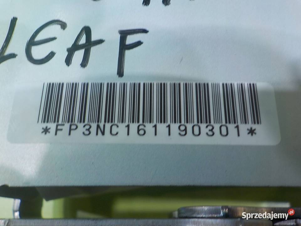 NISSAN LEAF I LIFT 16r HB 5D AIRBAG poduszka osobowe mazowieckie