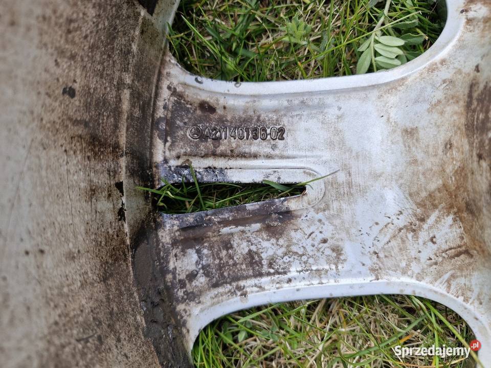 Felga aluminiowa Mercedes 211 2114013602 Mercedes-Benz OE pomorskie