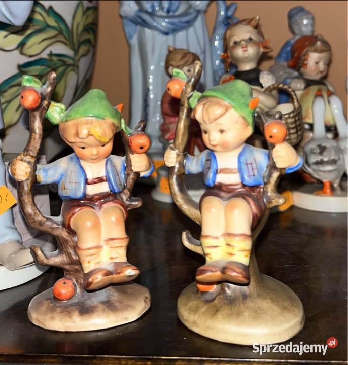 Dziewczynka duża z koszyczkiem Figurka Goebel pomorskie Gdańsk