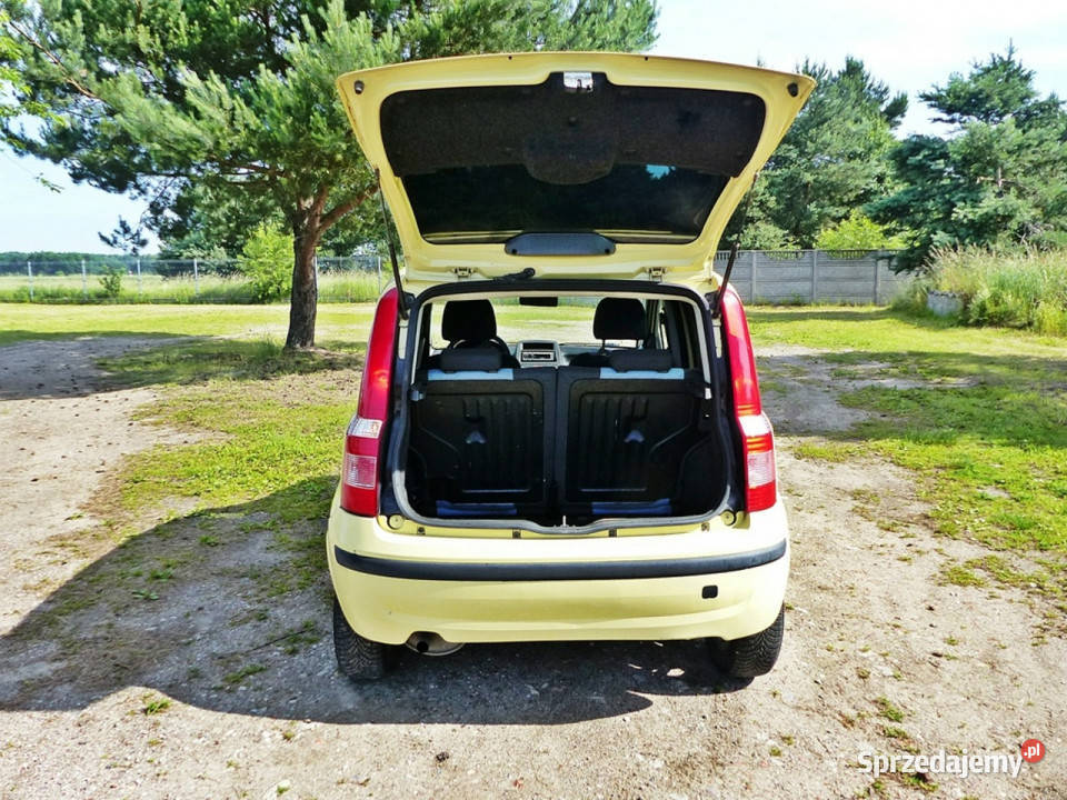 Fiat Panda 12 60 ElektrykaCentralny ZamekSalon żółty Piła