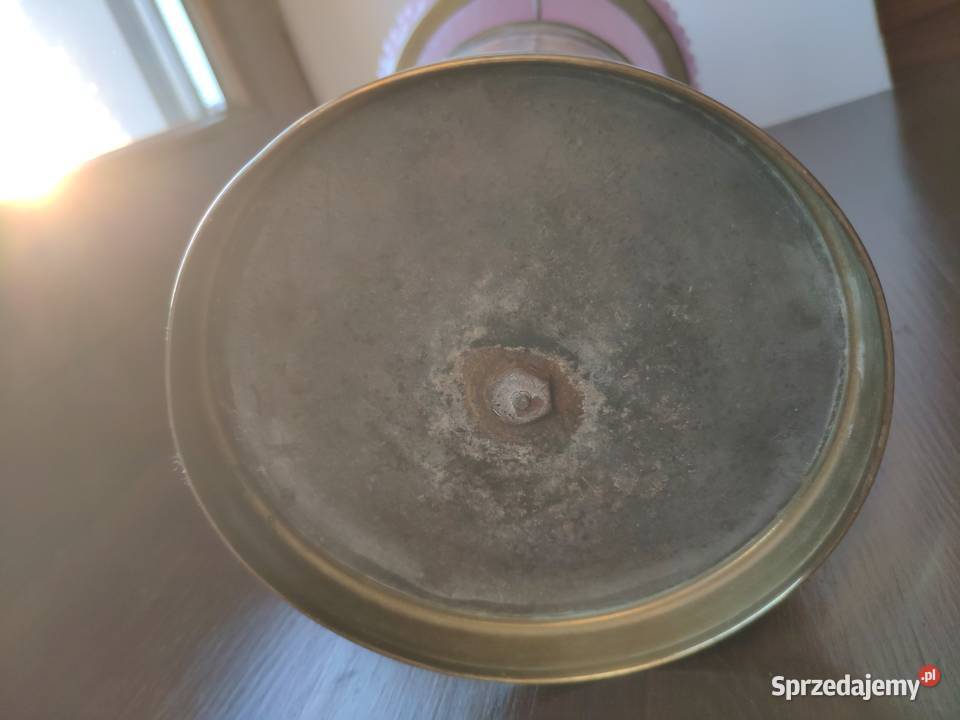 Stara japońska porcelanowa lampa naftowa IMARI Kraków