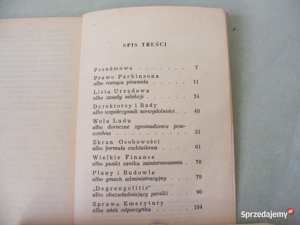 Prawo Parkinsona Ekonomika i polityka Systemy Oborniki Śląskie