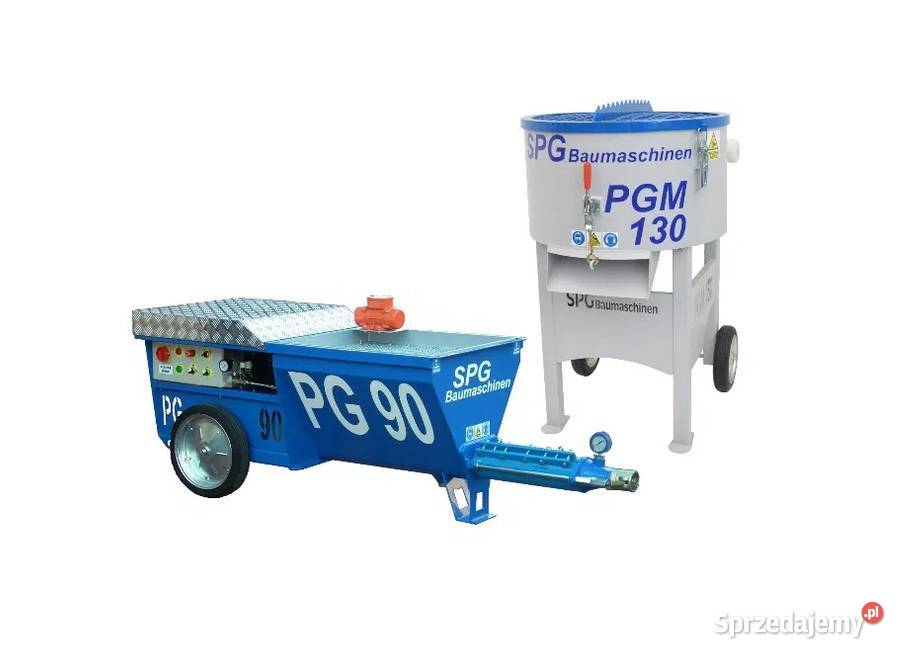 Pompa do betonu torkretnica PG90 mieszarka Kraków sprzedam