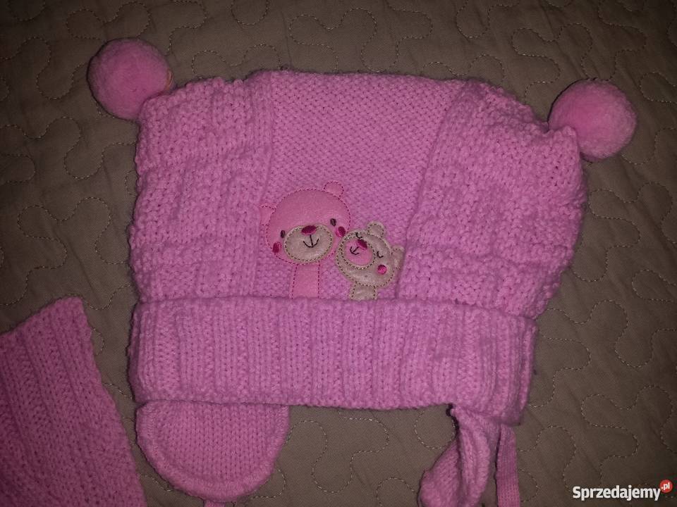 Zestaw zimowy czapka szalik Warszawa sprzedam