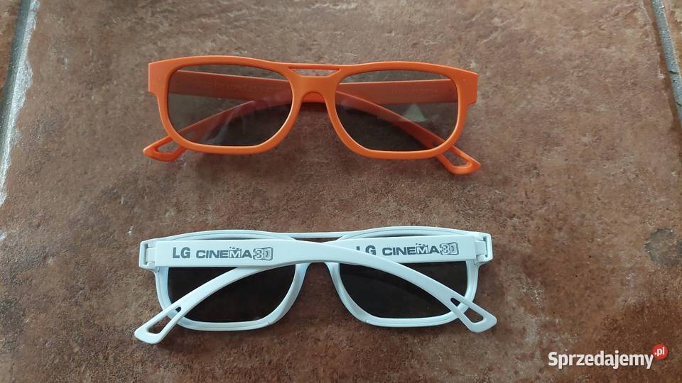 Okólary 3D LG 5 sztuk nowe 3d lg