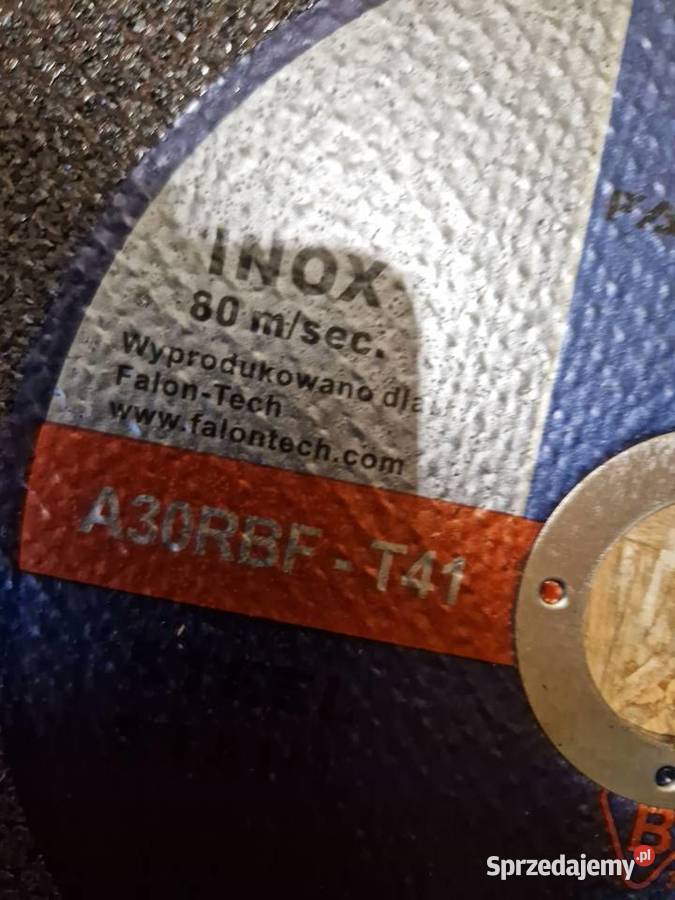 Tarcza tarcze do cięcia metalu stali inox Falon Głogowa