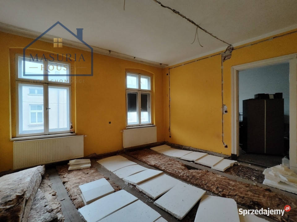Duże mieszkanie w kamienicy do wykończenia Lidzbark sprzedam
