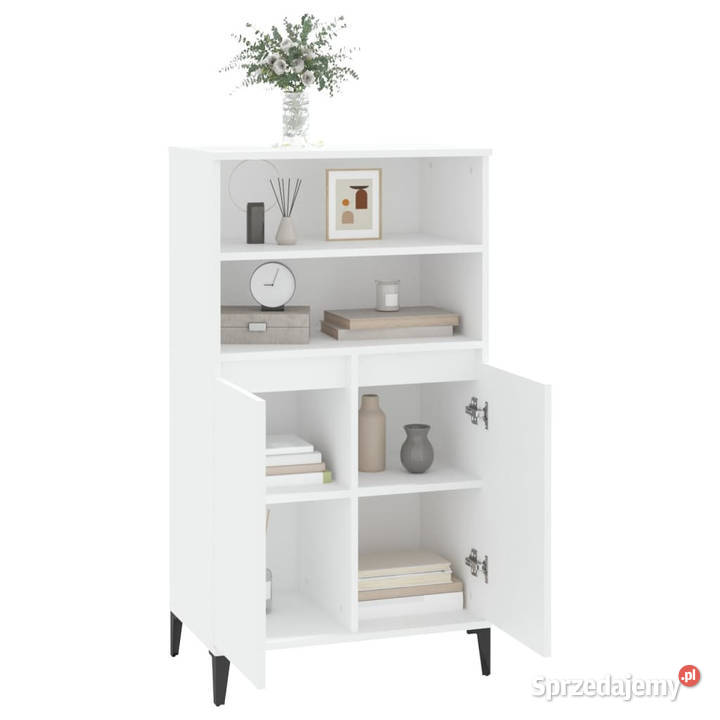 Wysoka szafka biały 60x36x110 WM821228 Warszawa sprzedam