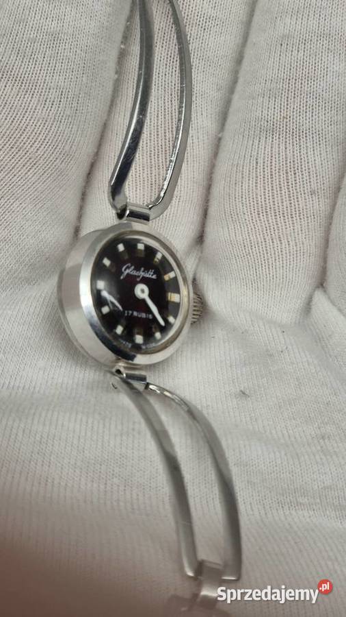 Mechaniczny damski zegarekGlashutte sprzedam