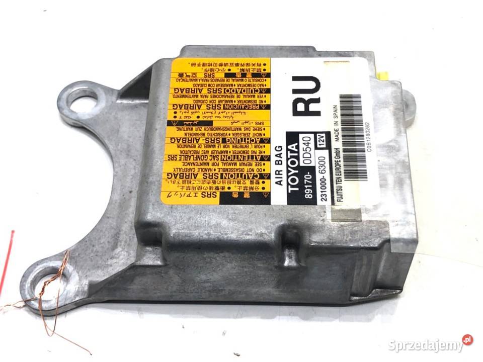 SENSOR AIRBAG TOYOTA YARIS III 891700D540 podkarpackie sprzedam