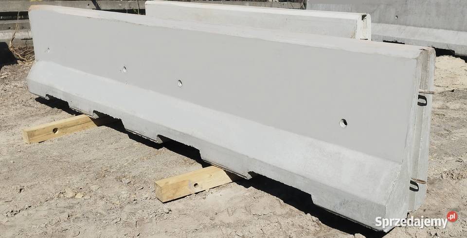 Bariery betonowe drogowe jednostronne 4m Jersey Dąbrowa Górnicza sprzedam