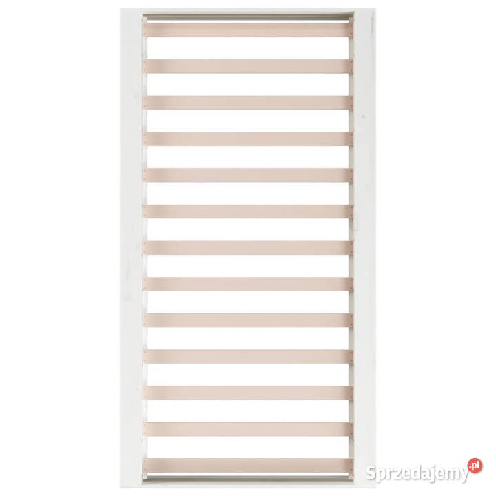 Rama łóżka biała lite drewno 140x190 WM820717 Warszawa