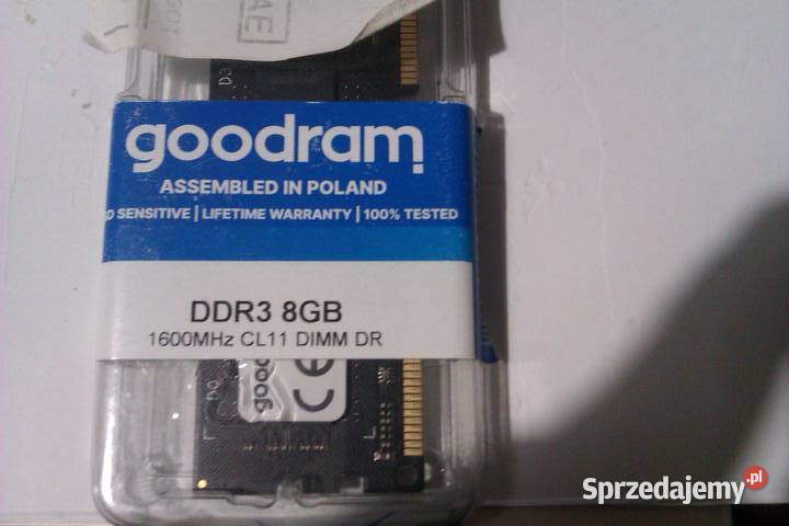 Goodram DDR 3 1600MHz CL11 8GB Warszawa